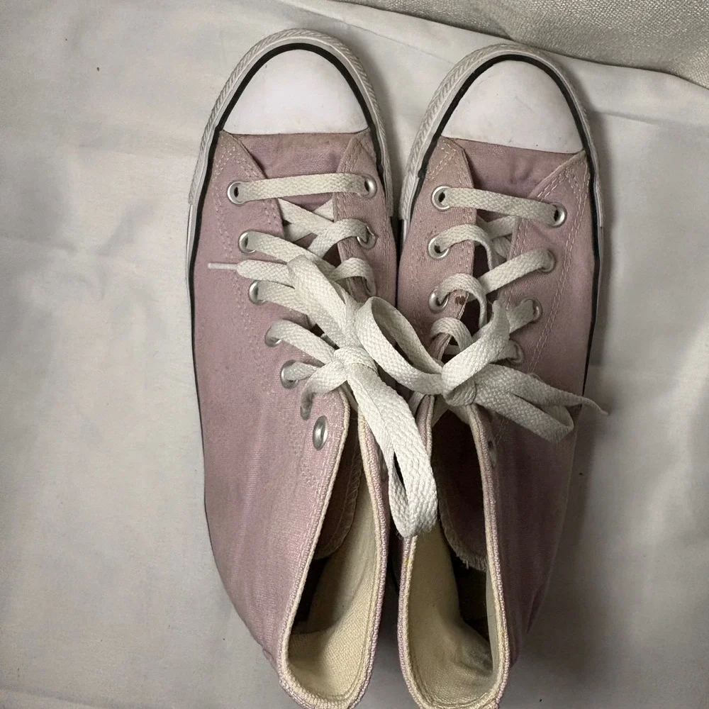 Converse‎ Chuck Taylor All Star High Top Pink Canvas Sneakers A04542F Womens 8